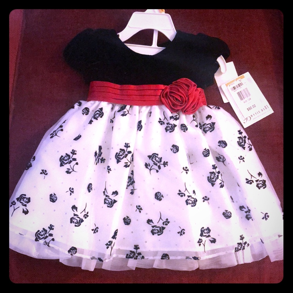 Bonnie Jean fancy holiday dress 12 months